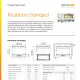 Especificações técnicas da incubadora com agitação orbital Multitron Standard (EN only)